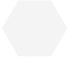Cifre Cerámica Hexagon Timeless White mat 15x17