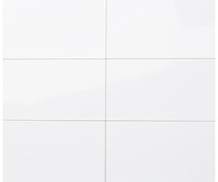 Kerabo wit glans 25x40