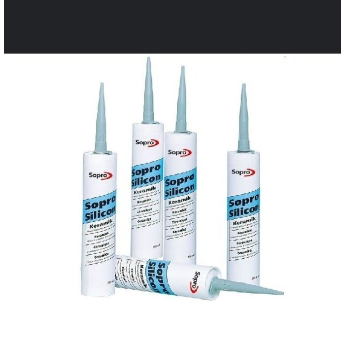 Sopro Sopro Silicone kit Zwart nr. 90 a 310ML