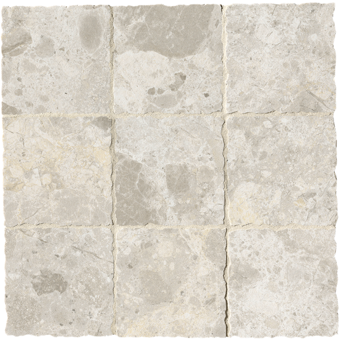 FAP Ceramiche Nativa White macro mosaico zijde glans anticato 10x10 op net