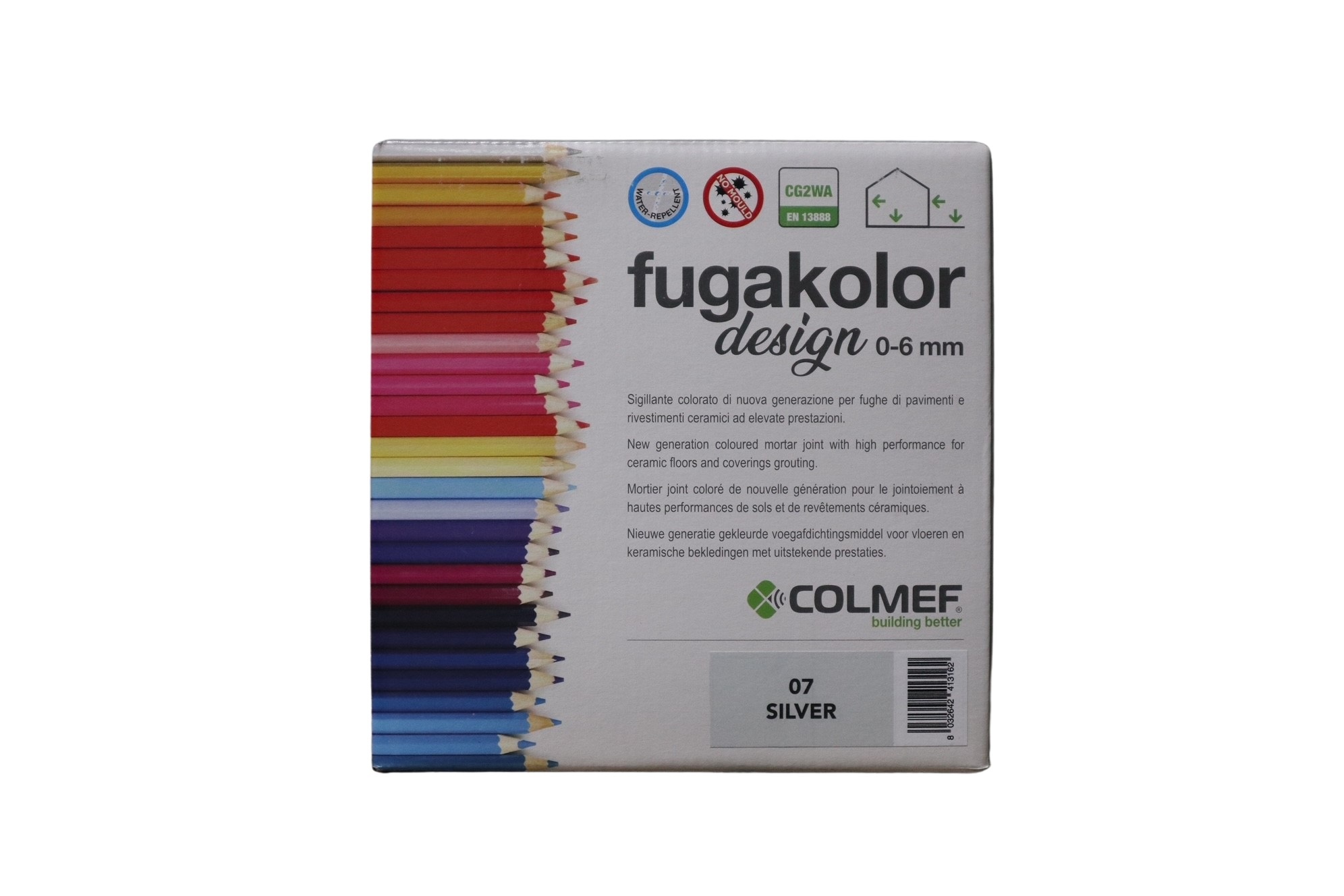 Voegmortel Colmef Flexibel Silver Nr. 07 5kg