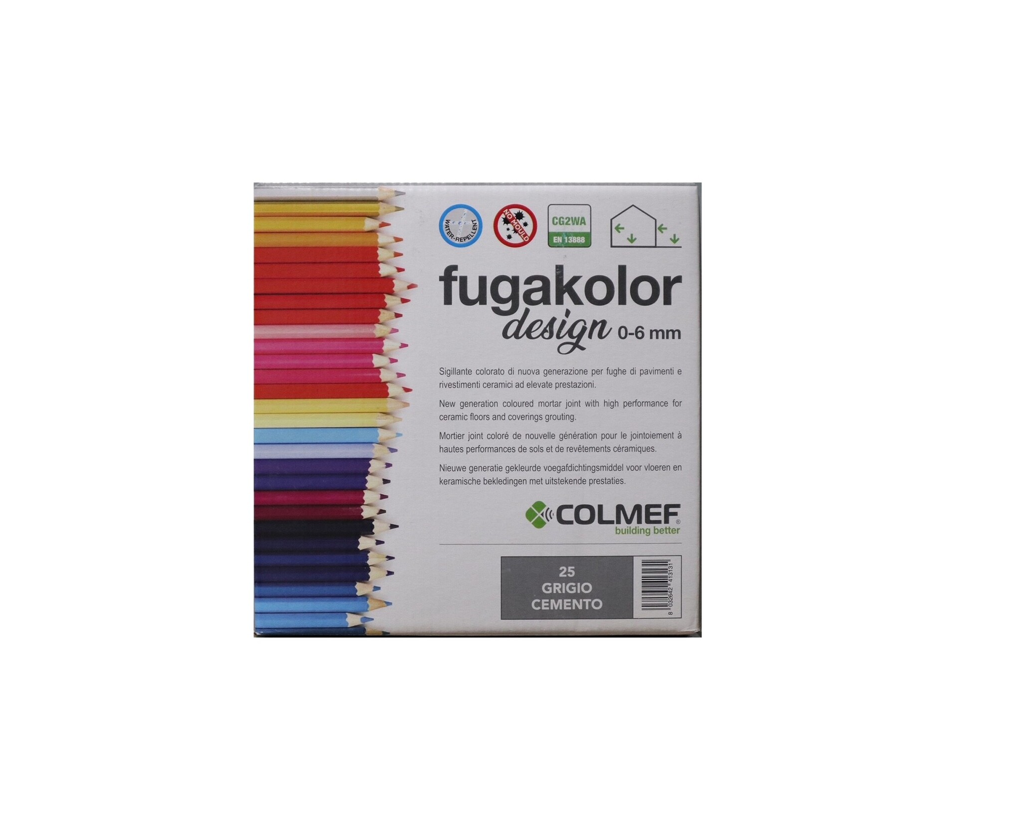 Voegmortel Colmef Flexibel Grigio/cemento Nr. 25 3kg