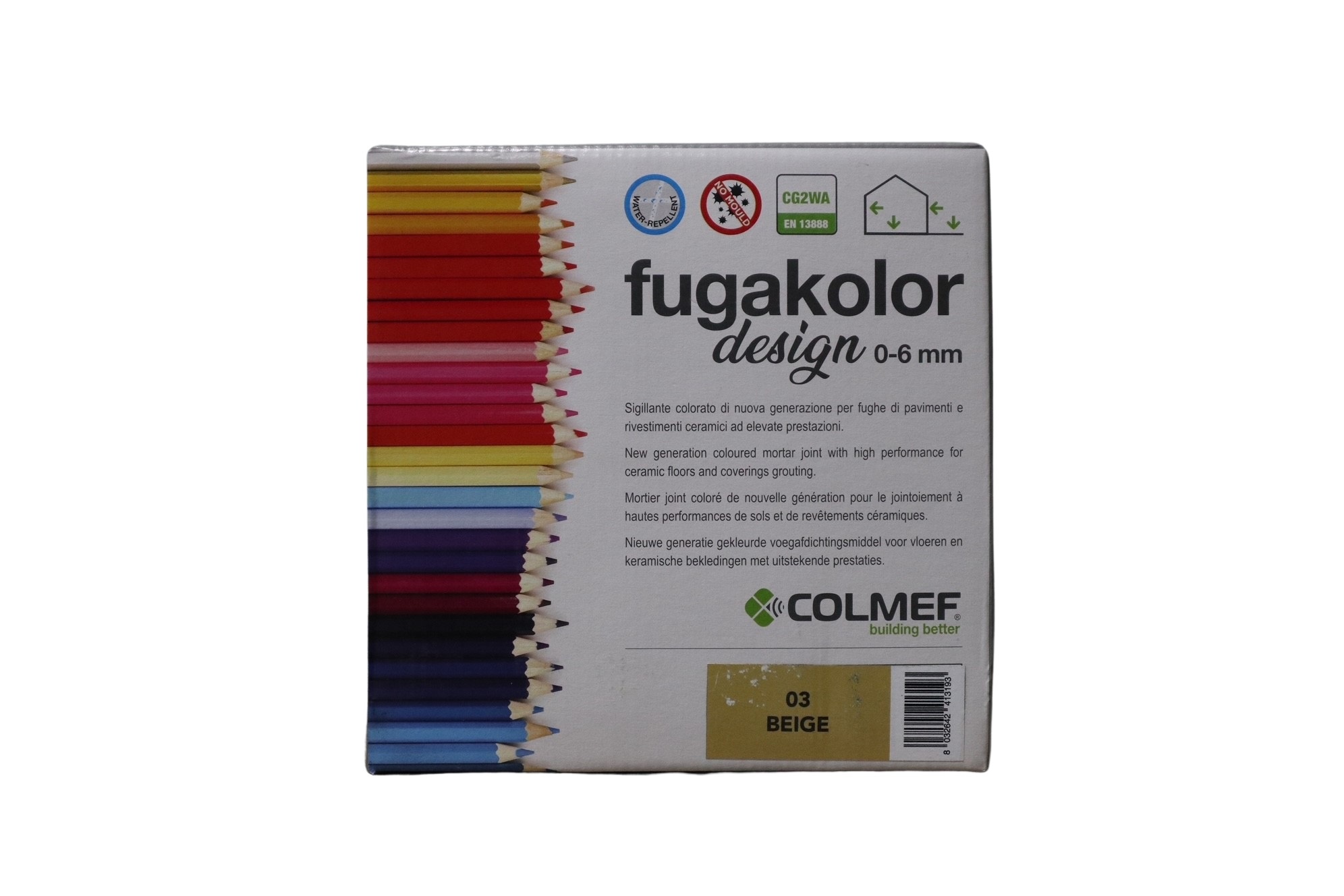 Colmef Voegmortel Colmef Flexibel Beige Nr. 03 3kg