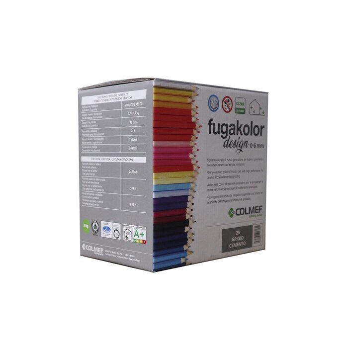 Colmef Voegmortel Colmef Flexibel Grigio/cemento Nr. 25 5kg