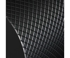 Brauer Mat zwarte BRAUER inbouw regendouche set 44 met thermostaat, 3-weg omstelling, 30 cm douchekop, handdouche, doucheslang en glijstang