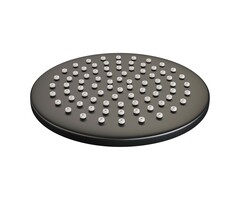 Brauer Zwarte thermostatische regendouche SET 01 met 20 cm douchekop en handdouche ÃƒÆ’¢€ÃƒÂ¢Ã¢â€šÂ¬Ã…â€œ Mat zwart