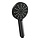 Black Carving thermostatische inbouw badkraan SET 02 met badvulcombinatie en handdouche