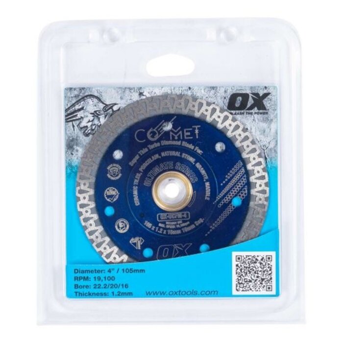 OX Ultimate Diamantschijf - Comet 125mm