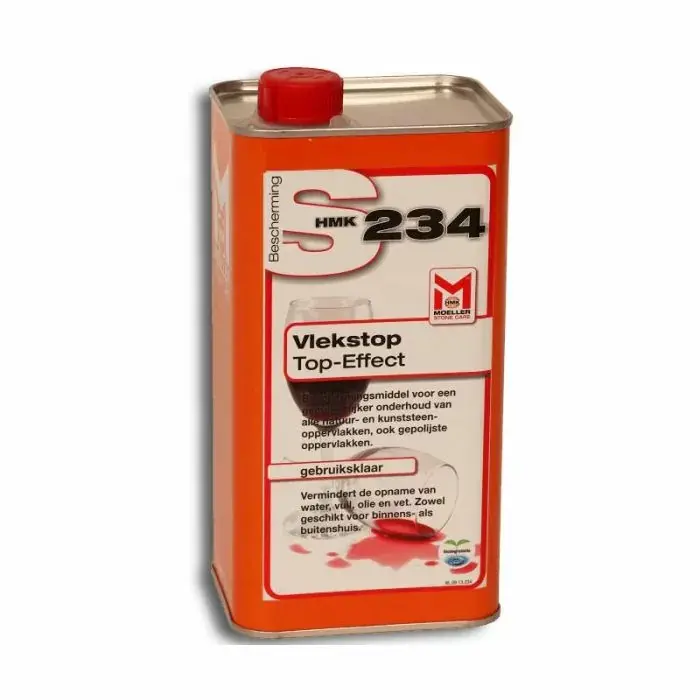 Moeller Stone Care Natuursteen onderhoud HMK S234N vlekstop -Top Effect- 1L