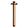 Copper Carving thermostatische inbouw regendouche set met drukknoppen, 30 cm douchekop en handdouche