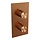 Copper Carving thermostatische inbouw regendouche set 33 - 20 cm douchekop en handdouche