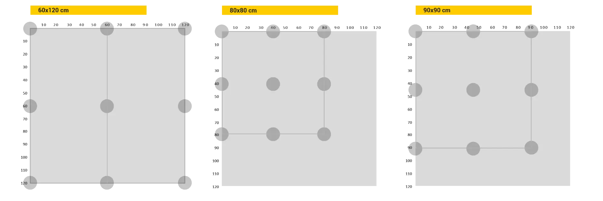 Plaatsing terras tegeldragers Plaatsing terras tegeldragers