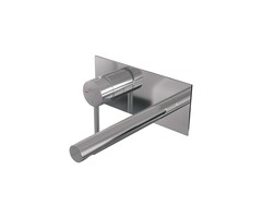 Brauer Chrome Edition inbouw wastafelmengkraan met rechte uitloop A2 chroom