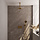 Gold Carving thermostatische inbouw regendouche SET 59 met 20 cm douchekop en handdouche