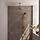 Gold Carving thermostatische inbouw regendouche SET 23 met 20 cm douchekop en plafondarm en 3-standen handdouche