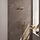 Gouden thermostatische regendouche SET 04 met handdouche en muurarm