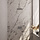 Chrome Carving thermostatische inbouw regendouche set 52 met 30cm douchekop en handdouche