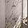 Chrome Carving thermostatische inbouw regendouche SET 50 - 30 cm douchekop, handdouche, muurarm, doucheslang en wandaansluitbocht