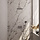 Chrome Carving thermostatische inbouw regendouche set 58 met 30 cm douchekop en 3-standen handdouche