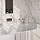Chrome Carving thermostatische inbouw badkraan SET 03 met drukknoppen, uitloop, handdouche, slang en wandaansluitbocht
