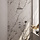 Chrome Carving thermostatische inbouw regendouche SET 10 met 30 cm douchekop