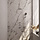 Chrome Carving thermostatische regendouche SET 21 met 20 cm douchekop en gebogen muurarm en 3-standen handdouche