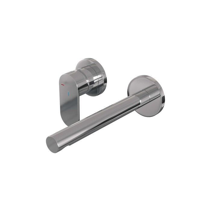 Brauer Chrome Edition inbouw wastafelmengkraan met rechte uitloop - model C2 chroom