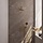 Gold Edition thermostatische inbouw regendouche set met omstelling, 20 cm douchekop en handdouche