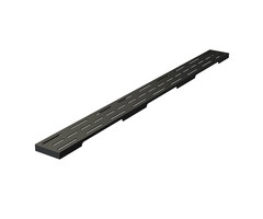 Brauer Los standaard rooster 7 x 80 zwart BRAUER