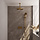 Gold Edition thermostatische inbouw regendouche met drukknoppen SET 72