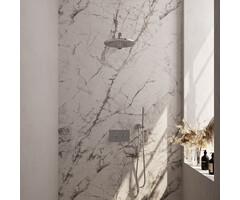 Brauer Chrome Edition inbouw regendouche SET 50 met drukknoppen en 30 cm douchekop