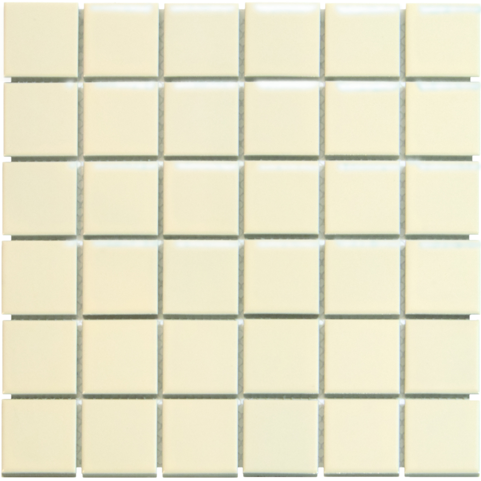 The Mosaic Factory Mozaiek Barcelona Vierkant Crème 4,8x4,8