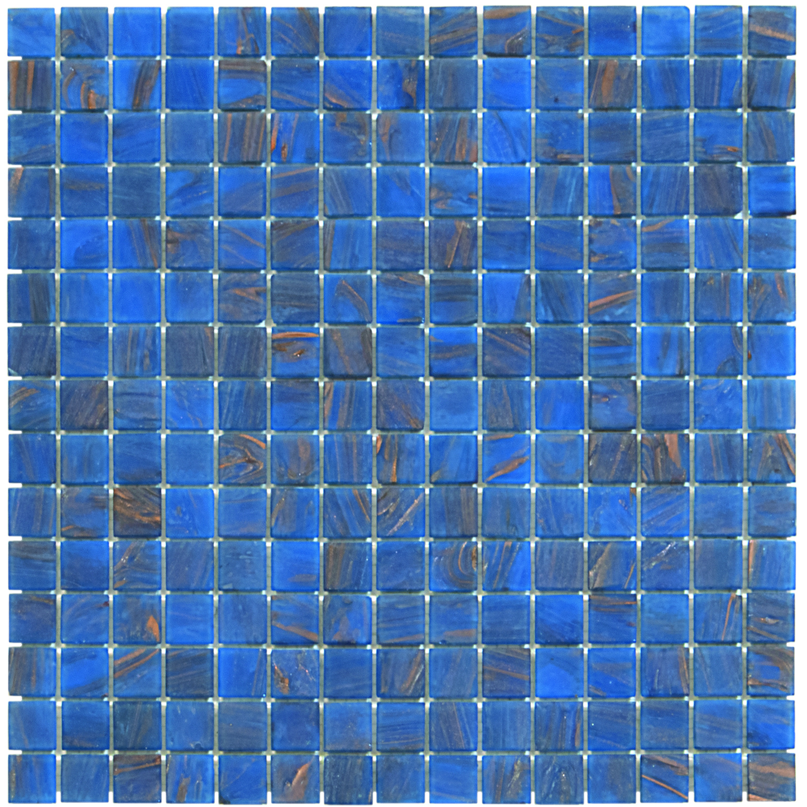 The Mosaic Factory Mozaiek Amsterdam Goud Blauw 2,0x2,0