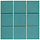 Mozaiek Kasba Ocean Blauw 9,7x9,7