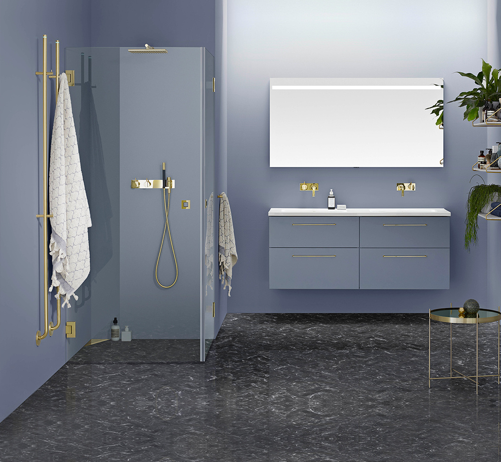 Instamat Jay, elektrische handdoekwarmer Soft Zwart