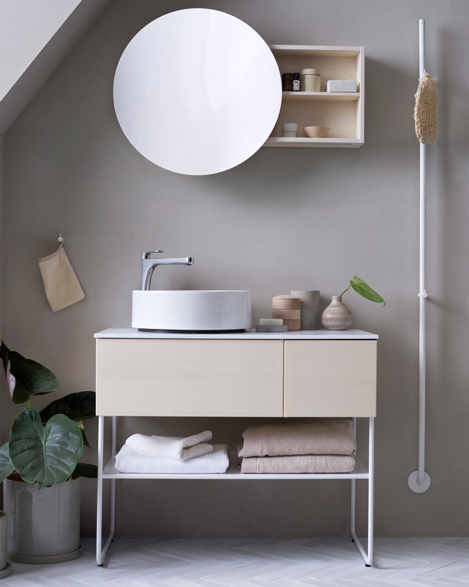 Instamat Jay, elektrische handdoekwarmer Soft Zwart