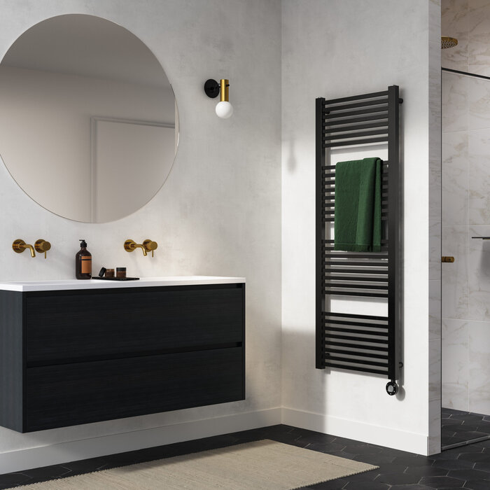 Instamat Rim, ELEKTRISCH, afm. H 1700 x L 600 mm, incl. wandconsoles, gekleurde uitvoering