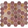 Mozaiek Valencia Hexagon Burgundy 4,3x5,0