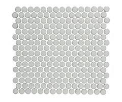 The Mosaic Factory Mozaiek Coins Venice Licht Grijs 1,9x1,9