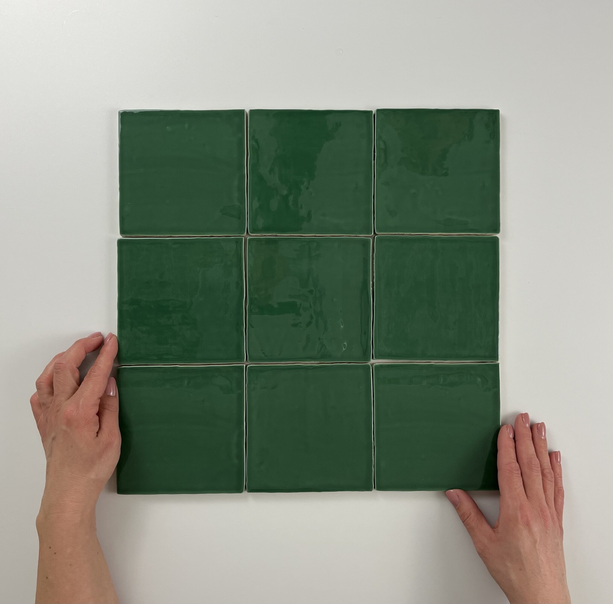 Cifre Cerámica Oud Hollandse witjes Oud Groen 13x13