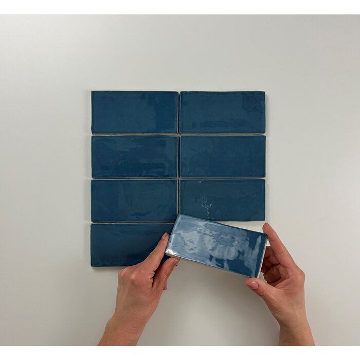 Cifre Cerámica Atlas Marine Brillo 7.5x15