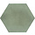 Beton Cire Bercy Salvia hexagon 20x24