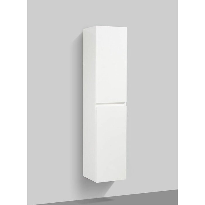 By Goof Kolomkast Tieme hoogglans wit 160x35x35cm