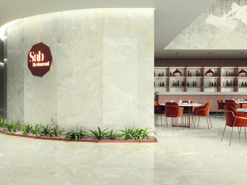 Baldocer Cerámica Onyx Sable polished 120x260 rett