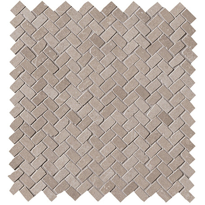 FAP Ceramiche Maku Nut spina mosaico mat anticato 1,3x2,3 op net
