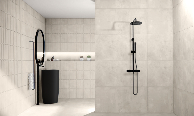 Prissmacer Cerámica Beton Cire Bercy Nude 60x120 rett