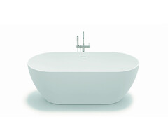 By Goof Vrijstaand bad Sem wit mat 170x80cm