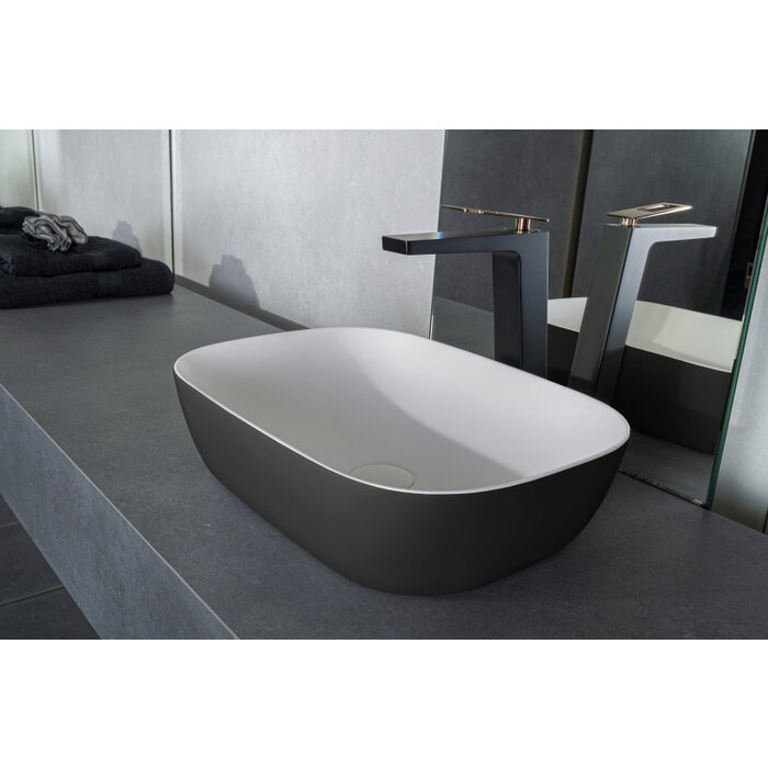 By Goof Solid surface waskom Maud antraciet EXT