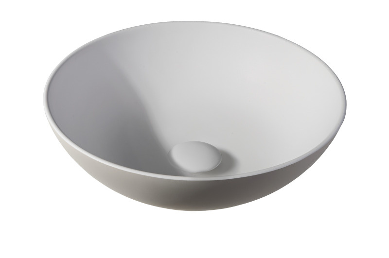 Solid surface waskom Sanne beige EXT