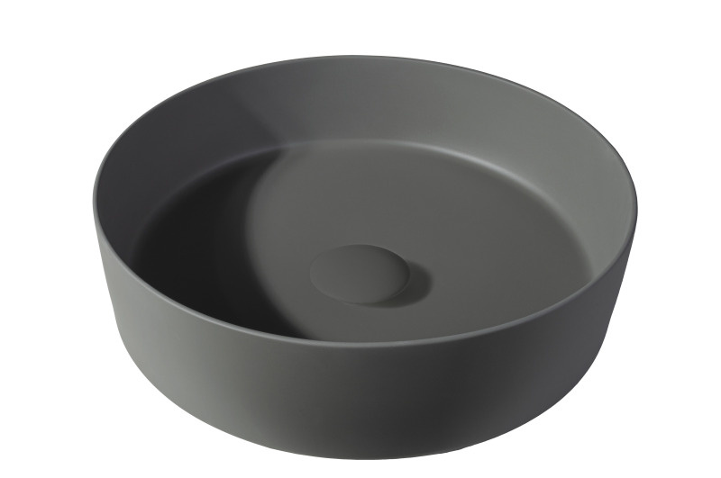 Solid surface waskom Tess grijs